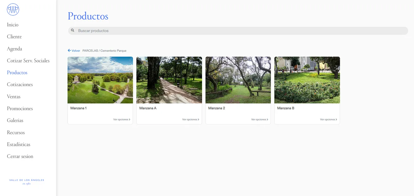 Catálogo de productos y planes disponibles en JKMATE
